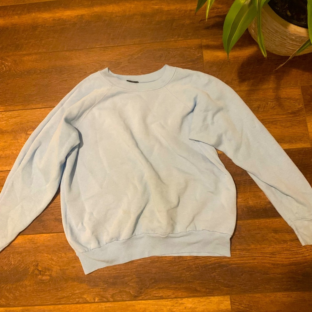 Blue crewneck